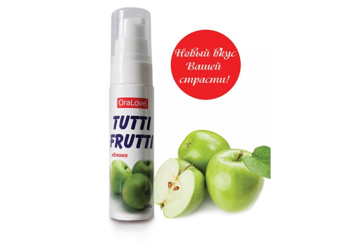 Гель "Tuttu-Frutit яблоко" серия "OraLove" 30г