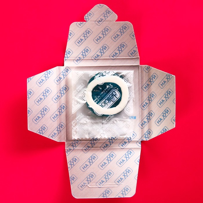 Мармелад-презерватив в конверте «Пошли проблемы», 1 шт. х 10 г.