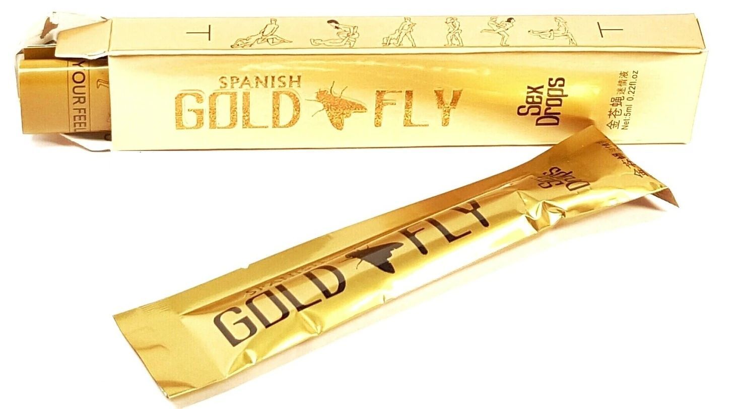 Золотая Шпанская Мушка (Gold Fly) для женщин капли 5 мл.