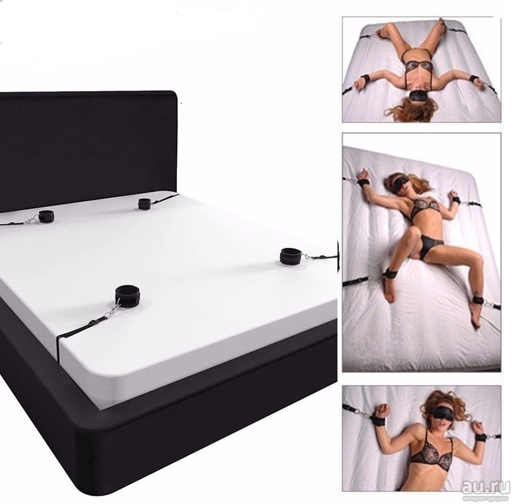Комплект для бондажа к кровати BD-002 от магазина секс-шоп Pandora38