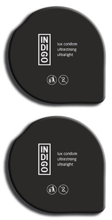 ПРЕЗЕРВАТИВЫ INDIGO LUX № 2 (УЛЬТРАПРОЧНЫЕ, УЛЬТРАТОНКИЕ), 2 штуки