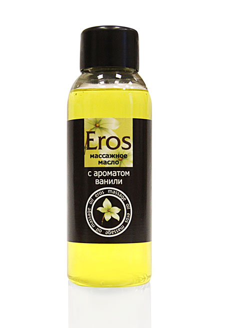 Масажное масло "Eros Sweet" (с ароматом ванили) флакон 50мл